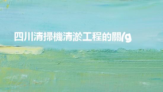 四川清掃機清淤工程的關(guān)鍵技術(shù)與實施挑戰(zhàn)究竟有哪些秘密？